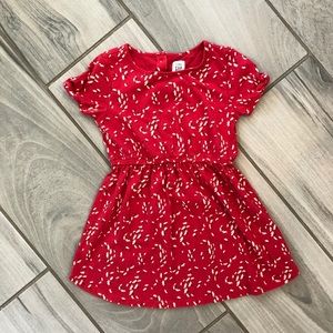 Gap Red Floral Dress